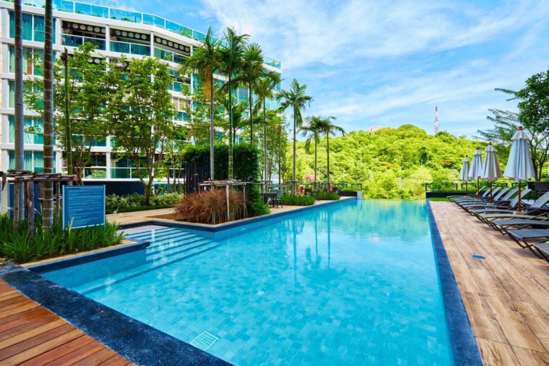 Walking Street Unixx Condo Beautiful Sea View Pattaya Exterior photo