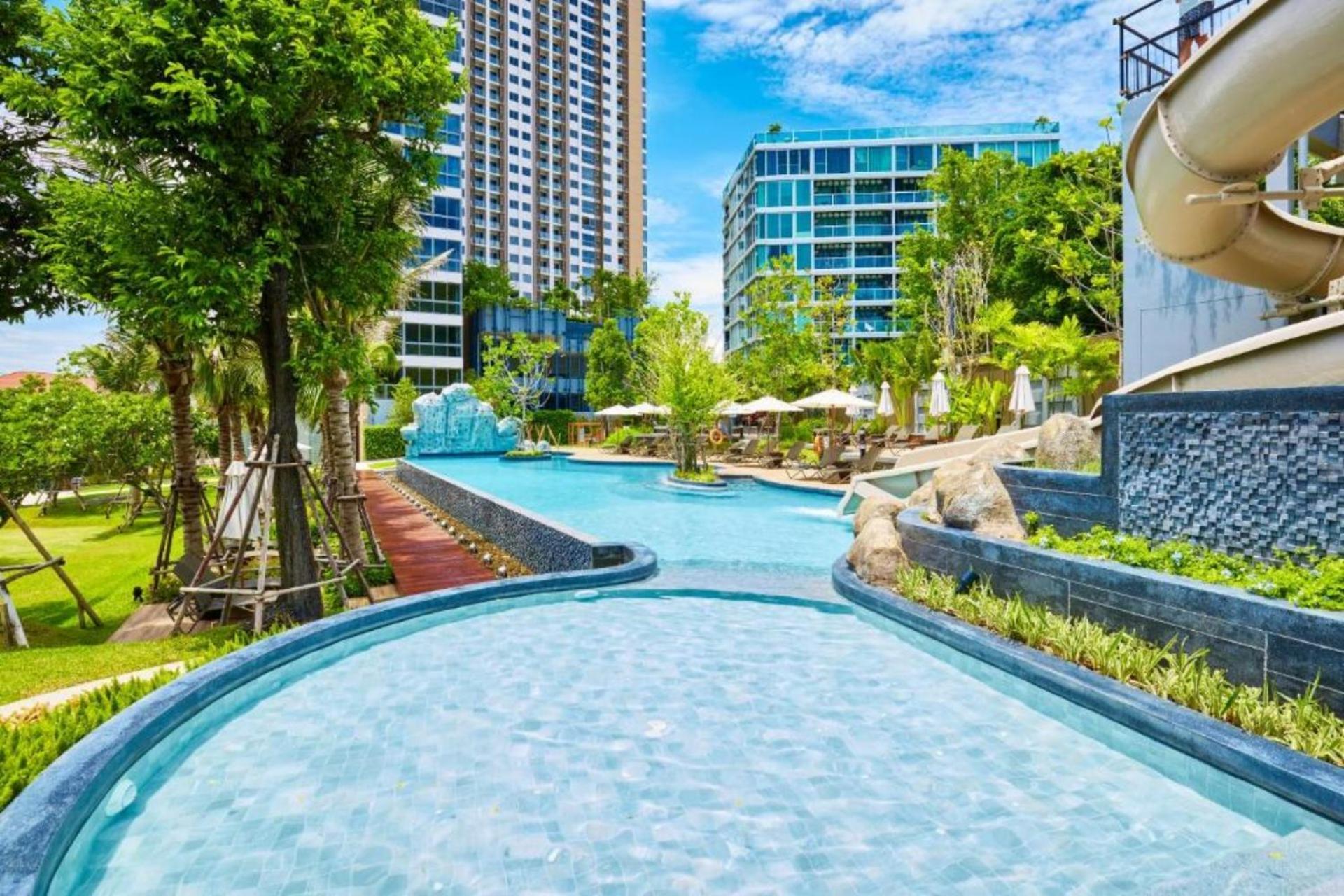 Walking Street Unixx Condo Beautiful Sea View Pattaya Exterior photo