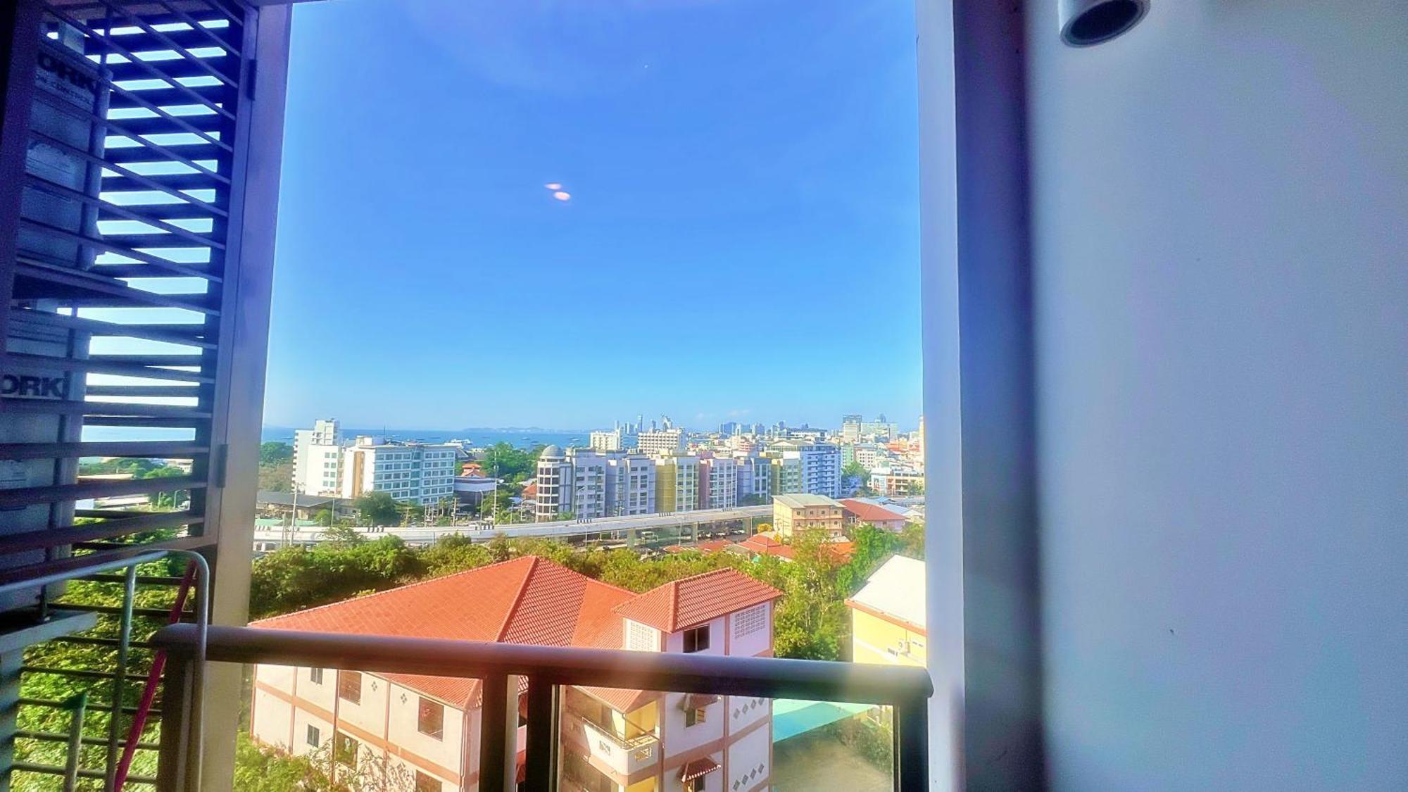 Walking Street Unixx Condo Beautiful Sea View Pattaya Exterior photo