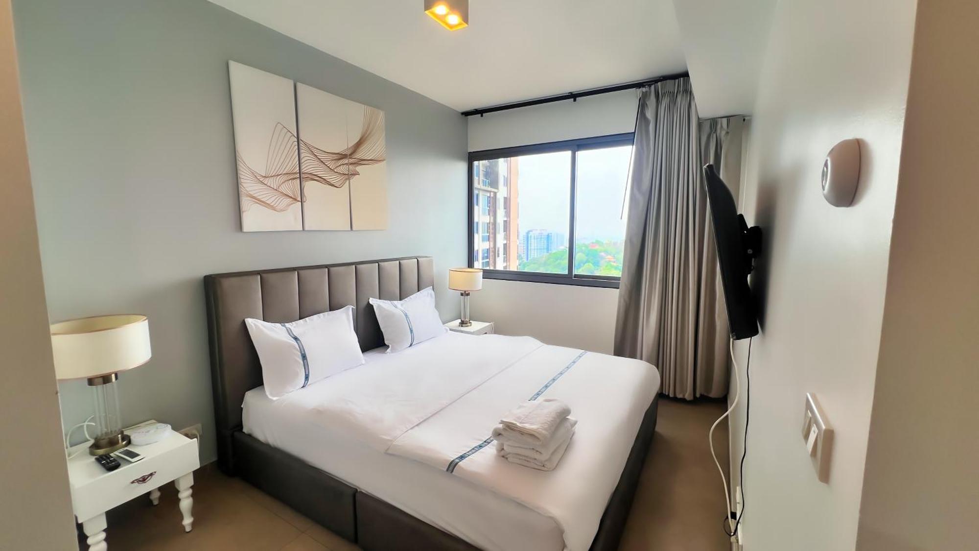 Walking Street Unixx Condo Beautiful Sea View Pattaya Exterior photo